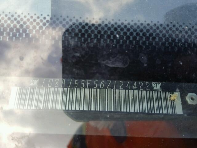 1G8AJ55F56Z124422 - 2006 SATURN ION LEVEL GRAY photo 10