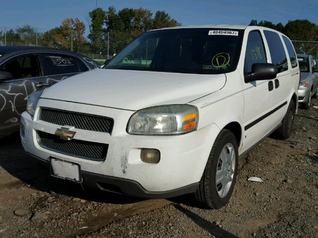 1GNDV23L16D216923 - 2006 CHEVROLET UPLANDER L WHITE photo 2