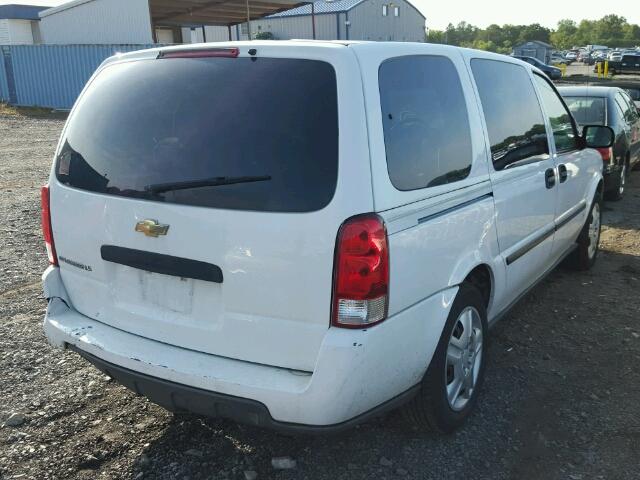 1GNDV23L16D216923 - 2006 CHEVROLET UPLANDER L WHITE photo 4