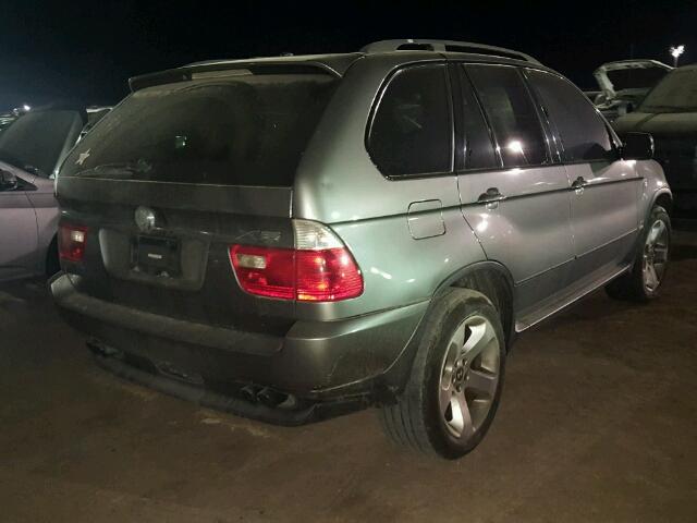 5UXFB53564LV09585 - 2004 BMW X5 4.4I GRAY photo 4