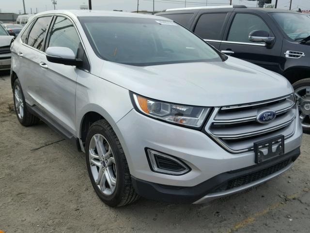 2FMPK3K80GBB99584 - 2016 FORD EDGE TITAN SILVER photo 1