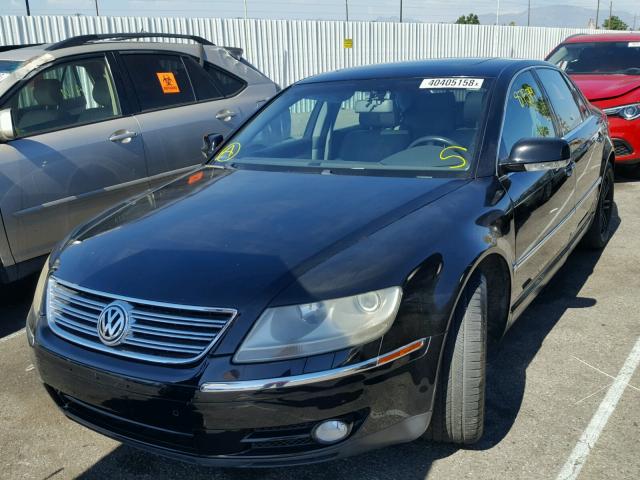 WVWAF63D248010296 - 2004 VOLKSWAGEN PHAETON 4. BLACK photo 2