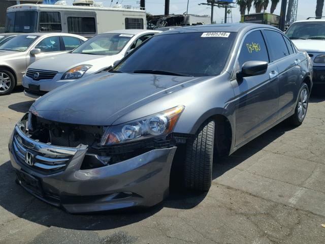 1HGCP3F88BA009809 - 2011 HONDA ACCORD EXL GRAY photo 2