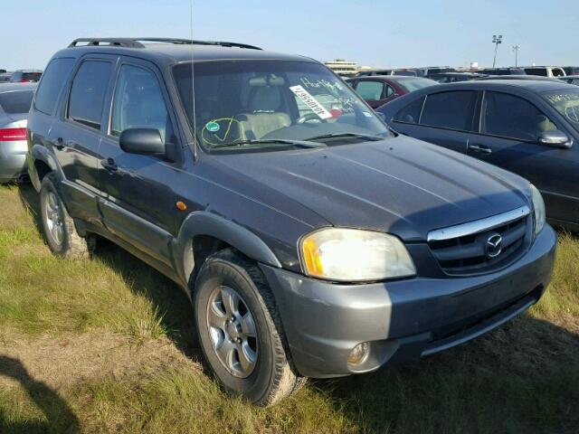 4F2YU09172KM39920 - 2002 MAZDA TRIBUTE GRAY photo 1