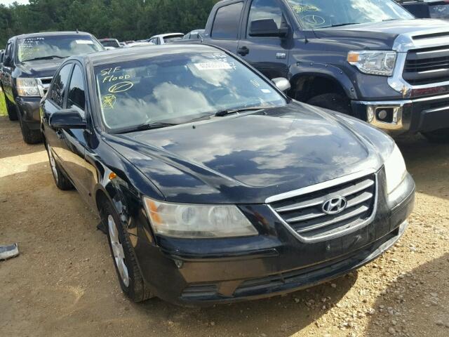 5NPET46C29H498028 - 2009 HYUNDAI SONATA GLS BLACK photo 1