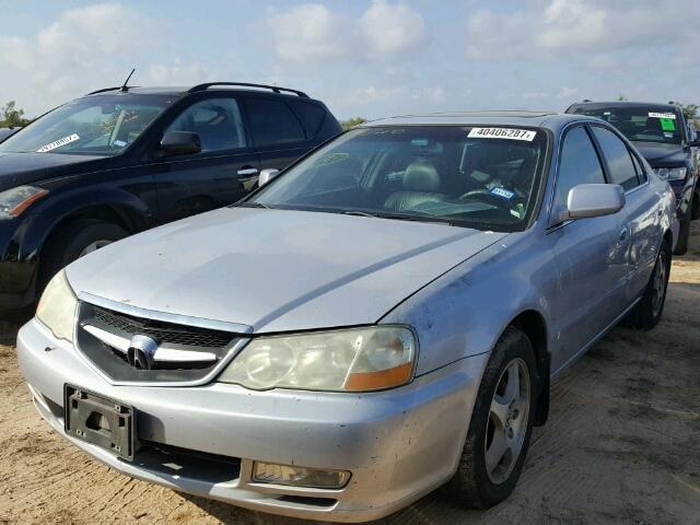 19UUA56693A005897 - 2003 ACURA 3.2TL SILVER photo 2