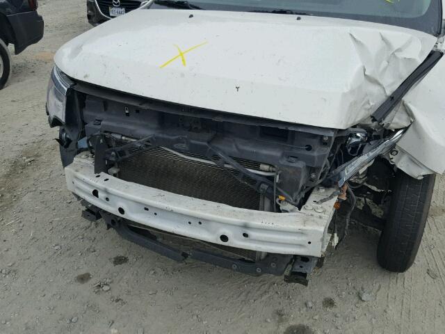 2FMDK3GC2DBB35347 - 2013 FORD EDGE SE WHITE photo 9