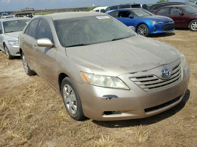 4T1BE46K27U062945 - 2007 TOYOTA CAMRY NEW GOLD photo 1