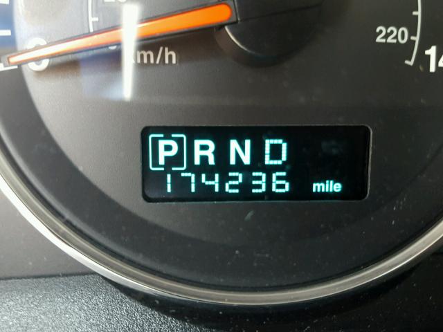 1J8HG58P07C505079 - 2007 JEEP COMMANDER BLACK photo 8