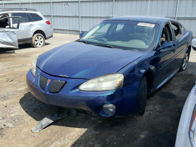 2G2WP522351334363 - 2005 PONTIAC GRAND PRIX BLUE photo 2