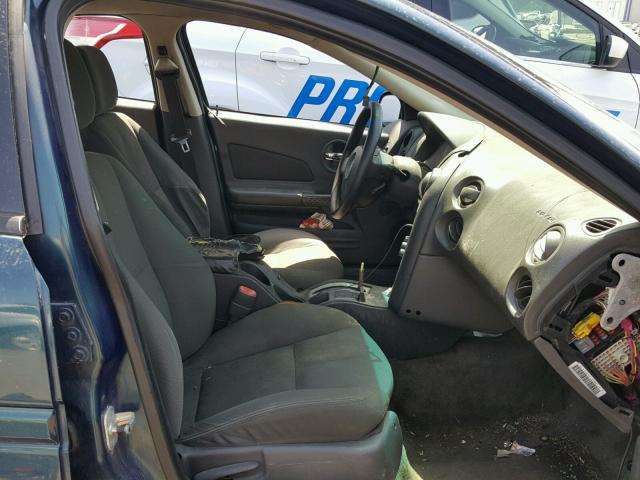 2G2WP522351334363 - 2005 PONTIAC GRAND PRIX BLUE photo 5