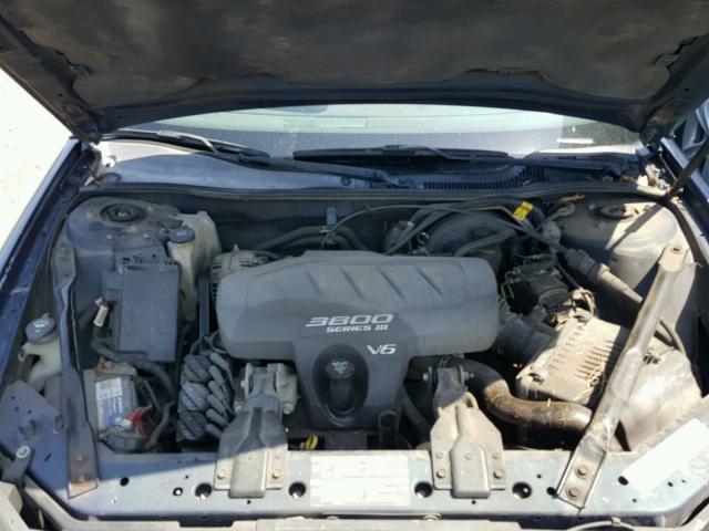 2G2WP522351334363 - 2005 PONTIAC GRAND PRIX BLUE photo 7