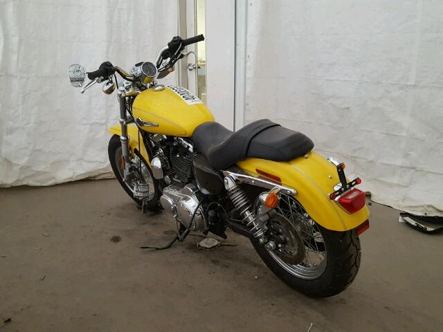 1HD1CT318HC443166 - 2017 HARLEY-DAVIDSON XL1200 C YELLOW photo 3