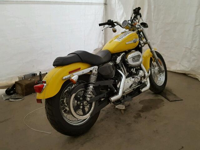 1HD1CT318HC443166 - 2017 HARLEY-DAVIDSON XL1200 C YELLOW photo 4