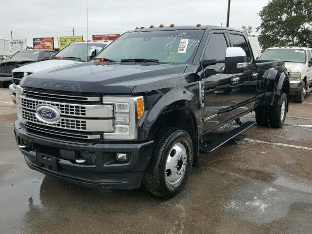 1FT8W3DT6HEB57375 - 2017 FORD F350 SUPER BLACK photo 2