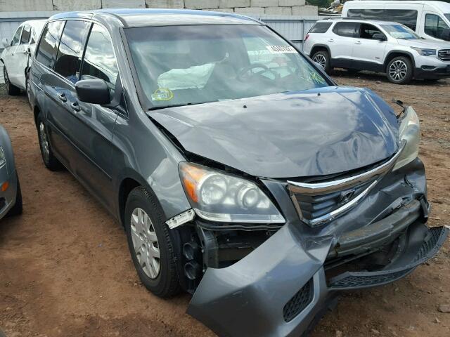 5FNRL38298B099808 - 2008 HONDA ODYSSEY GRAY photo 1