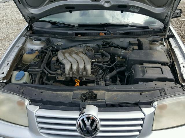 3VWSK69M53M092233 - 2003 VOLKSWAGEN JETTA GLS SILVER photo 7