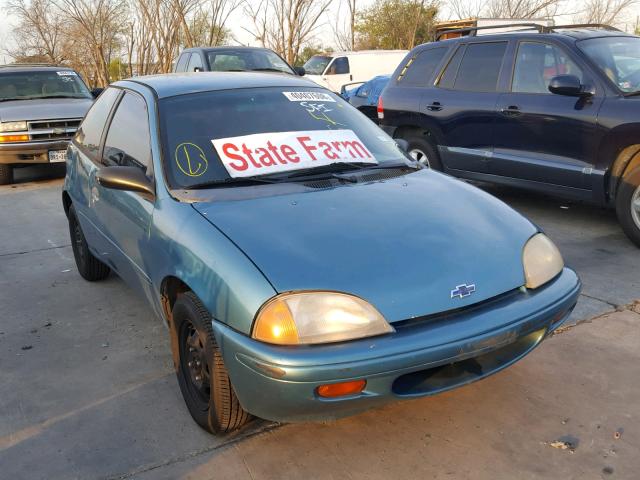 2C1MR2291V6759329 - 1997 GEO METRO LSI BLUE photo 1