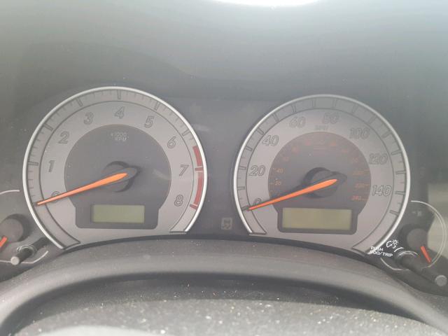 2T1BE4EE2AC045938 - 2010 TOYOTA COROLLA XR 蓝色 照片 8