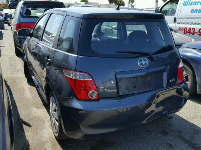 JTKKT624765003128 - 2006 TOYOTA SCION XA გრაფიტი ფოტო 3