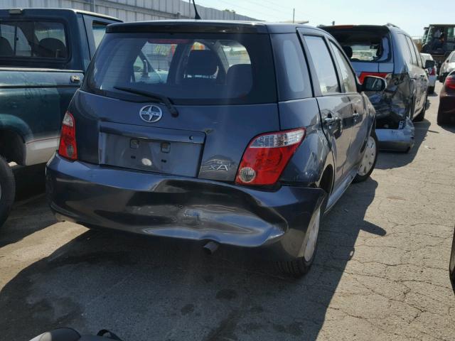 JTKKT624765003128 - 2006 TOYOTA SCION XA გრაფიტი ფოტო 4
