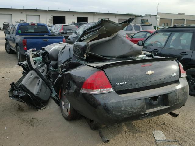 2G1WD58C369153599 - 2006 CHEVROLET IMPALA SUP 黑色 照片 3