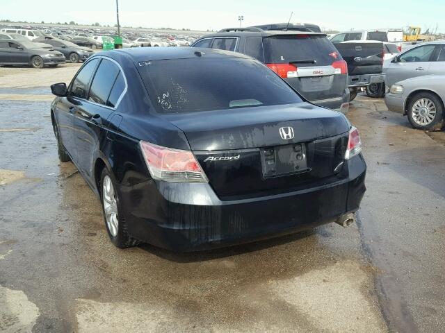 JHMCP26878C024418 - 2008 HONDA ACCORD BLACK photo 3