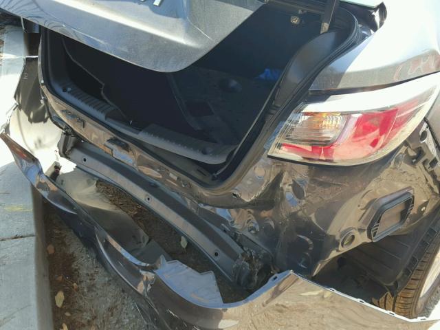 3MYDLBZV5GY125032 - 2016 TOYOTA SCION IA CHARCOAL photo 9