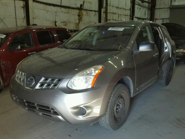 JN8AS5MV7BW674054 - 2011 NISSAN ROGUE S GRAY photo 2