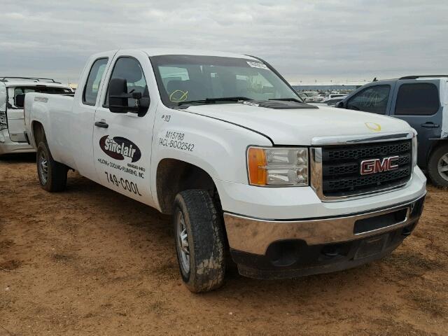 1GT21ZCG9BZ359686 - 2011 GMC SIERRA C25 WHITE photo 1