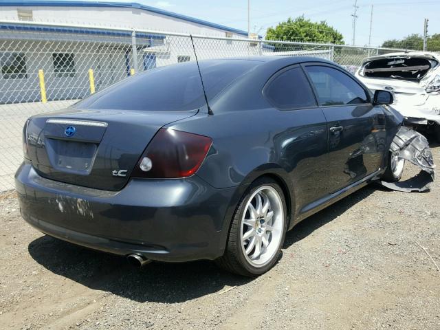 JTKDE177560143409 - 2006 TOYOTA SCION TC 石墨色 照片 4