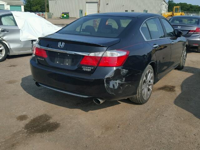 1HGCR2F59DA191288 - 2013 HONDA ACCORD SPO BLACK photo 4