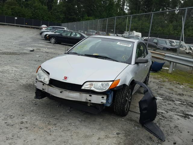1G8AM14F74Z115851 - 2004 SATURN ION LEVEL SILVER photo 2