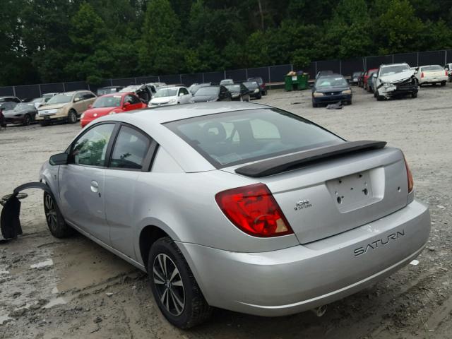 1G8AM14F74Z115851 - 2004 SATURN ION LEVEL SILVER photo 3