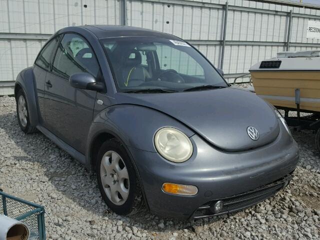 3VWCK21C72M417852 - 2002 VOLKSWAGEN NEW BEETLE 灰色 照片 1