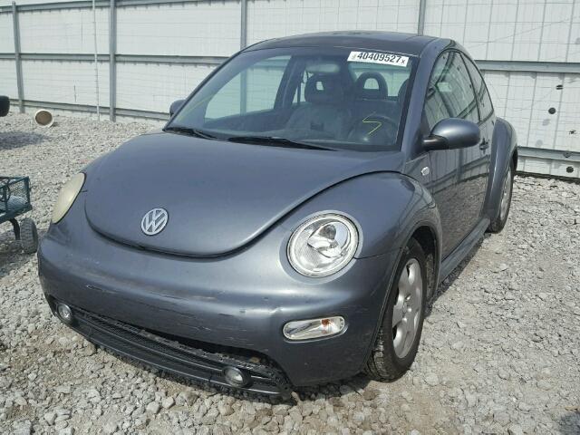 3VWCK21C72M417852 - 2002 VOLKSWAGEN NEW BEETLE 灰色 照片 2