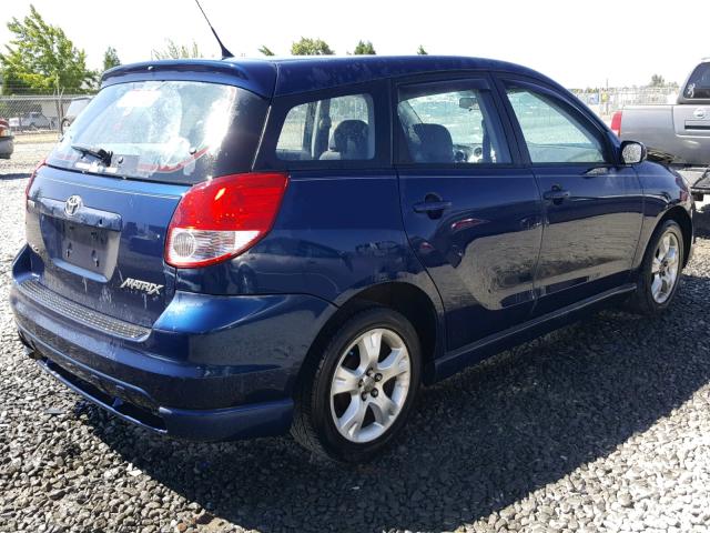 2T1KR32E63C148172 - 2003 TOYOTA COROLLA MA BLUE photo 4