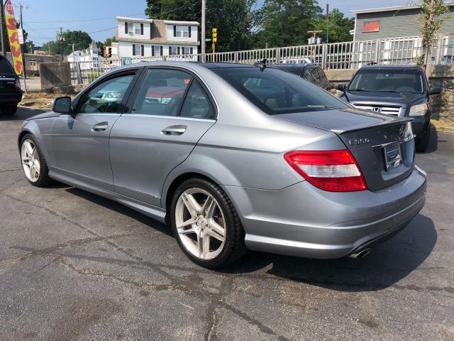 WDDGF56X38F123773 - 2008 MERCEDES-BENZ C 350 SILVER photo 3