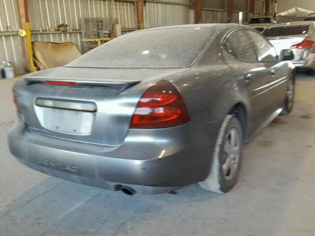 2G2WP522551316124 - 2005 PONTIAC GRAND PRIX GRAY photo 4