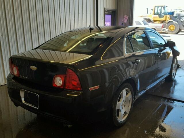 1G1ZD5E74A4114150 - 2010 CHEVROLET MALIBU 2LT BLACK photo 4