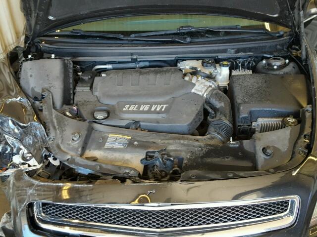 1G1ZD5E74A4114150 - 2010 CHEVROLET MALIBU 2LT BLACK photo 7