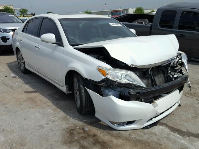 4T1BK3DB4BU426913 - 2011 TOYOTA AVALON BAS WHITE photo 1