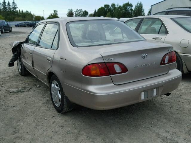 2T1BR12E5XC778646 - 1999 TOYOTA COROLLA VE TAN photo 3