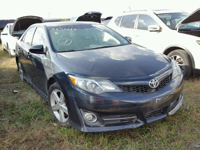 4T1BF1FKXEU407566 - 2014 TOYOTA CAMRY BLACK photo 1