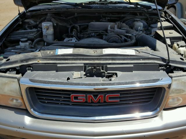 1GKDT13W7W2524388 - 1998 GMC JIMMY BLACK photo 7