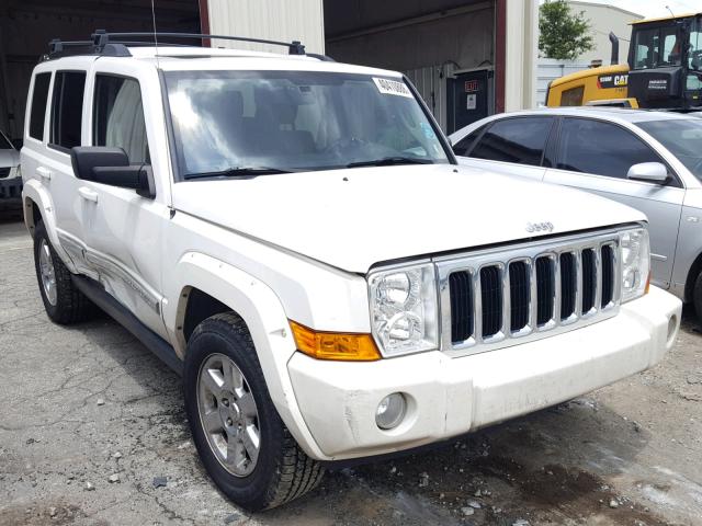 1J8HH58218C190814 - 2008 JEEP COMMANDER WHITE photo 1
