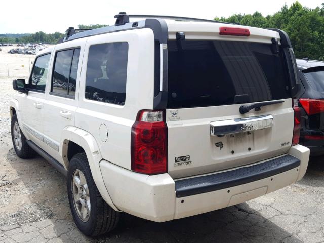 1J8HH58218C190814 - 2008 JEEP COMMANDER WHITE photo 3