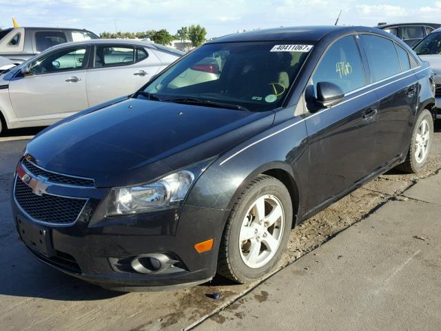 1G1PF5SC3C7232520 - 2012 CHEVROLET CRUZE LT CHARCOAL photo 2