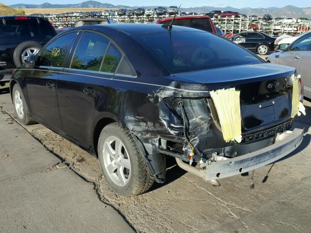 1G1PF5SC3C7232520 - 2012 CHEVROLET CRUZE LT CHARCOAL photo 3