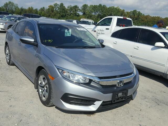 19XFC2F57GE079300 - 2016 HONDA CIVIC LX SILVER photo 1